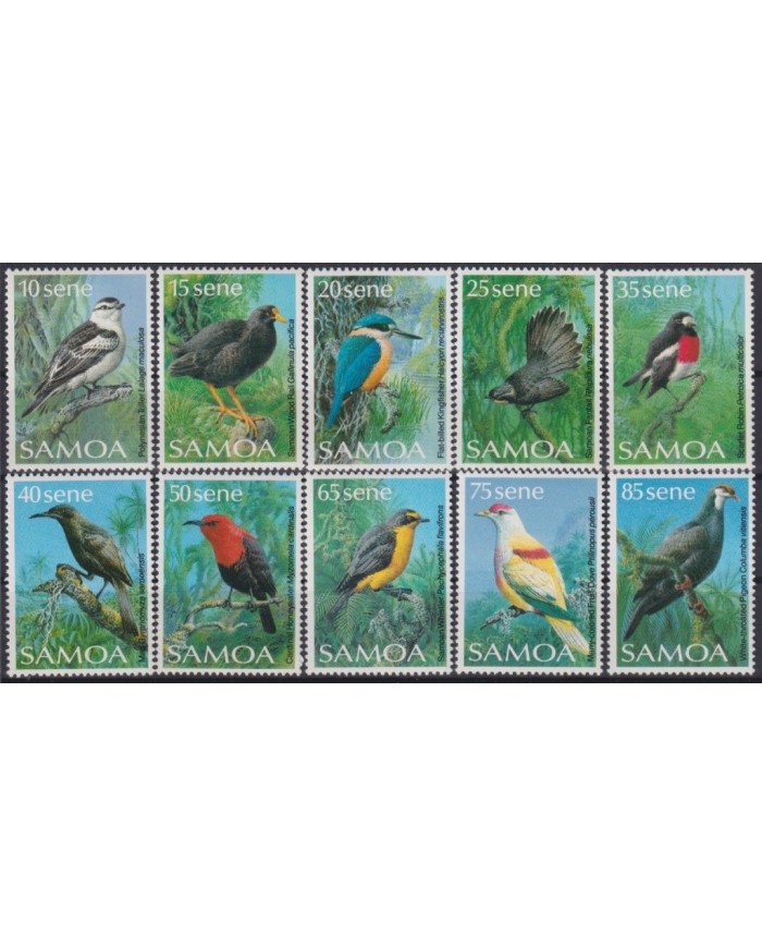 F-EX24218 SAMOA MNH 1988 AVES BIRD OISEAUX VÖGEL.