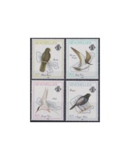 F-EX24339 PALAU IS MNH BIRD AVES PAJAROS OISEAUX VÖGEL BLOCK.