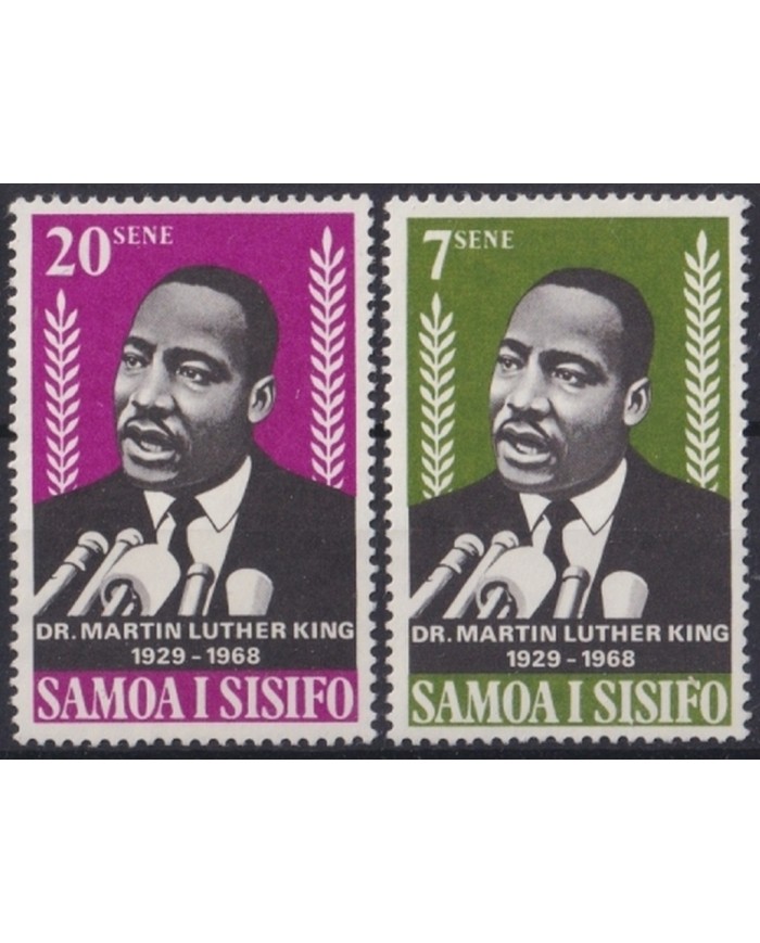 F-EX24603 SAMOA I SISIFO MNH 1968 MARTIN LUTHER KING.