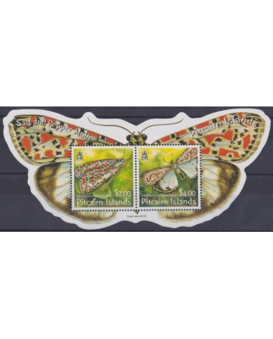 F-EX24666 PITCAIRN IS MNH 2007 BUTTERLIES MARIPOSAS INSECTS PAPILLON ENTOMOLOGY.