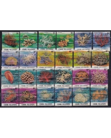 F-EX24709 PITCAIRN IS MNH 1981 SEA MARINE WILDLIFE SHELL SNAIL CORAL FISH.