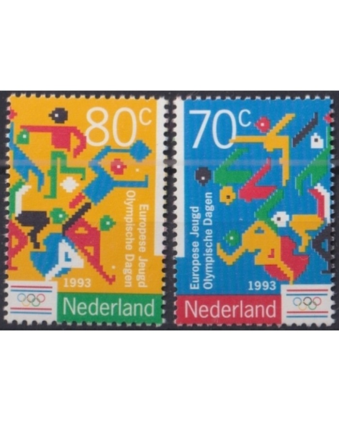 F-EX24872 NEDERLAND HOLLAND MNH 1993 OLYMPIC GAMES ATHLETISM WINDMILL.