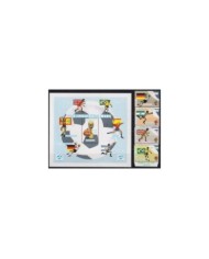 F-EX25055 BELIZE BELICE MNH 1982 SPAIN SOCCER FUTBOL CHAMPIONSHIP.