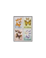 F-EX25043 CZECHOSLOVAKIA MNH 1987 BUTTERFLIES INSECTS PAPILLON MARIPOSAS ENTOMOLOGY.
