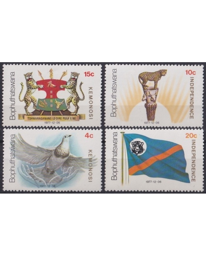 F-EX25096 BOPHUTHATSWANA SOUH AFRICA MNH 1977 BIRD AVES PAJAROS OISEAUX VÖGEL INDEPENDENCE.