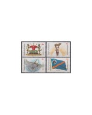 F-EX25040 RUMANIA MNH 1986 INTEREUROPEANA EXPO WILDLIFE & FLOWER BIRD AVES.