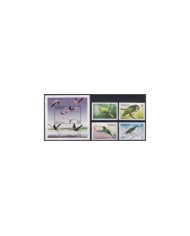 F-EX25146 DOMINICA MNH 1985 BIRD AVES PAJAROS OISEAUX VÖGEL AUDUBON.