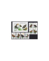 F-EX25260 LESOTHO MNH 1990 WILDLIFE BUTTERFLIES MARIPOSAS PAPILLON ENTOMOLOGY.