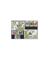 F-EX25332 TURKEY TURQUIA MNH 1988 WILDLIFE BUTTERFLIES MARIPOSAS PAPILLON.