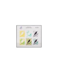 F-EX25391 NEW ZEALAND MNH 1989 WILDLIFE WORLD EXPO BIRD AVES OISEAUX VÖGEL.