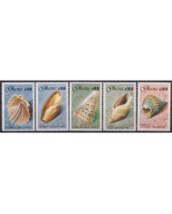 F-EX25079 FALKLAND IS MNH 1986 SEA MARINE WILDLIFE SHELL SNAIL DRUPE SCALLOP LIMPET.
