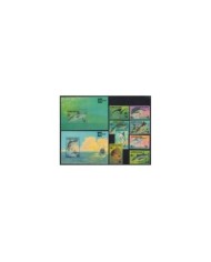 F-EX25578 GRENADA MNH 1990 ENDANGERED SEA MARINE WILDLIFE FISH PECES.