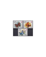F-EX25668 SIERRA LEONE MNH 1987 INSECT BUTTERFLIES MARIPOSAS PAPILLON.