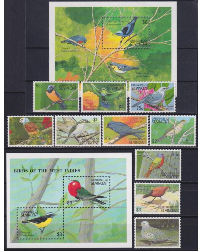 F-EX25666 ST VINCENT MNH 1993 BIRD AVES PAJAROS OISEAUX VÖGEL