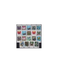 F-EX25680 BULGARIA MNH 1990 BUTTERFLIES MARIPOSAS PAPILLON.