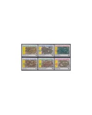 F-EX25681 BULGARIA MNH 1989 SNAKE SERPIENTE.