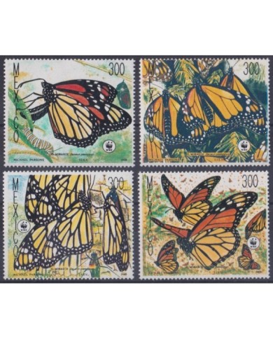F-EX25809 MEXICO MNH 1988 INSECTS MARIPOSAS BUTTERFLIES PAPILLON ENTOMOLOGY.