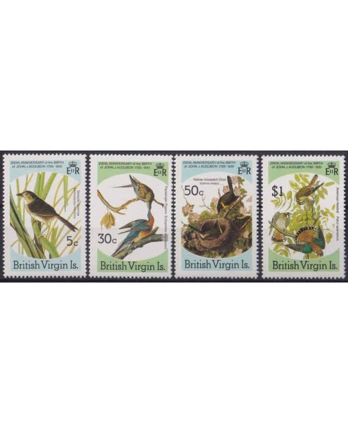 F-EX25888 BRITISH VIRGIN MNH 1985 BIRD AVES PAJAROS OISEAUX VÖGEL.