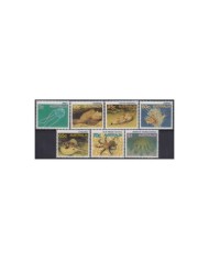F-EX25947 GREENLAND GRONLAND MNH 1986 SEA MARINE WILDLIFE CORAL REEF FISH PECES.