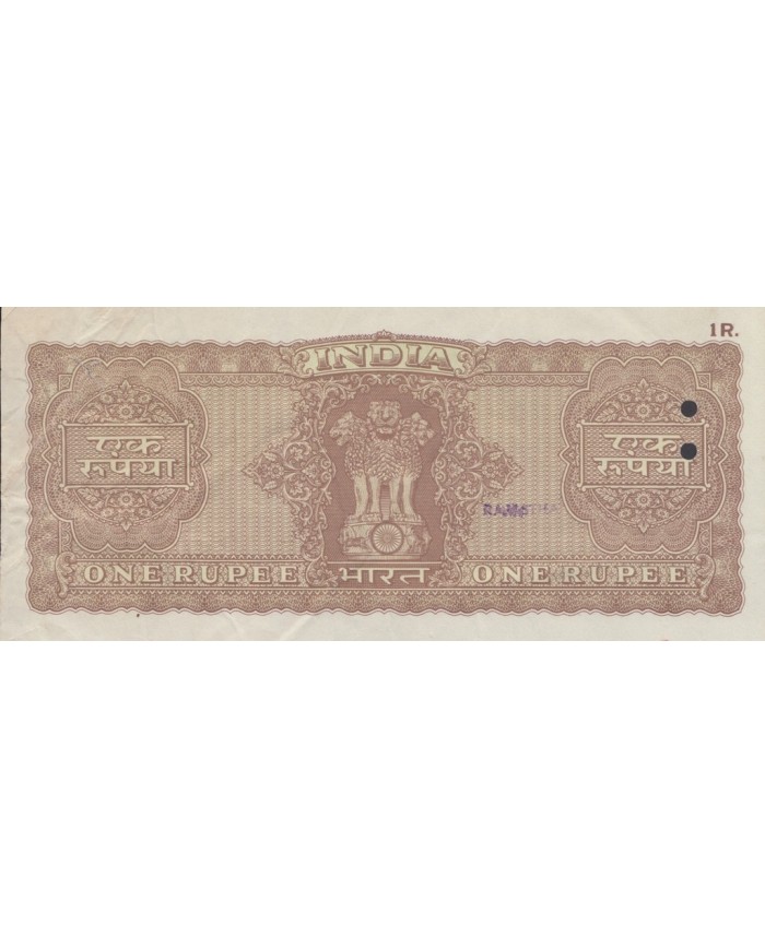 F-EX14704 INDIA REVENUE SEALLED PAPER. 4 COMPLETE PAPER.