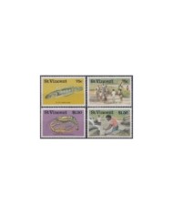 F-EX26048 SAMOA MNH 1986 WILDLIFE SEA MARINE FISH REEF CORAL PECES.