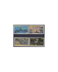 F-EX26113 AUSTRALIA MNH 1986 ZOO KANGOROO PLATIPUS EMU KOOKABURRA BIRD AVES.