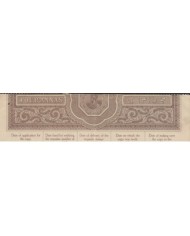 F-EX14704 INDIA REVENUE SEALLED PAPER. 4 COMPLETE PAPER.