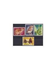 F-EX26182 LESOTHO MNH 1985 AUDUBON BIRD AVES PAJAROS OISEAX VÖGEL.