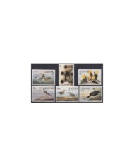 F-EX26182 LESOTHO MNH 1985 AUDUBON BIRD AVES PAJAROS OISEAX VÖGEL.