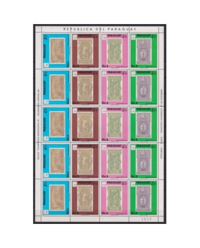 F-EX26209 PARAGUAY MNH 1989 BARCELONA OLYMPIC GAMES ATHENES CENTENARIAL´96
