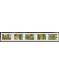 F-EX26511 AUSTRALIA MNH FLOWER FLORES ADHESIVE.