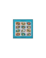 F-EX26537 MONTSERRAT IS MNH 1988 ORCHILD FLOWER FLORES.