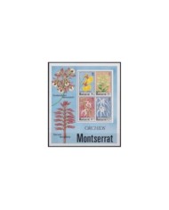 F-EX26537 MONTSERRAT IS MNH 1988 ORCHILD FLOWER FLORES.