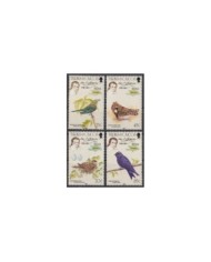 F-EX26564 TURKS & CAICOS MNH 1985 AUDUBON AVES BIRD PAJAROS OISEAUX VÖGEL.