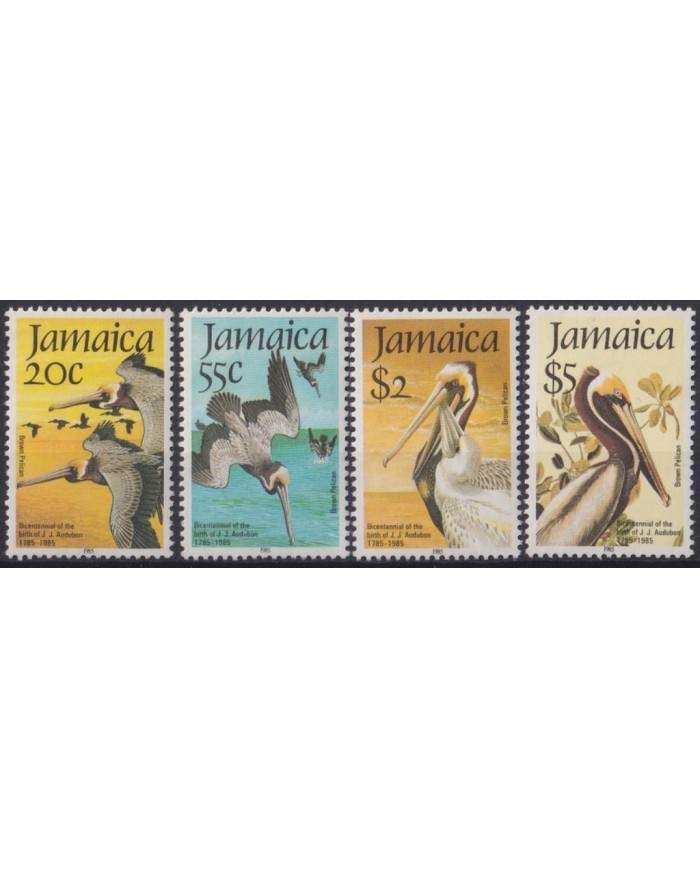 F-EX26635 JAMAICA MNH 1985 EAGLE AVES BIRD PAJAROS OISEAUX VÖGEL.