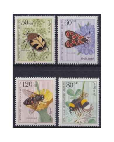 F-EX26720 BERLIN GERMANY MNH 1984 BUTTERFLIES MARIPOSAS PAPILLONS INSECTS ENTOMOLOGY.
