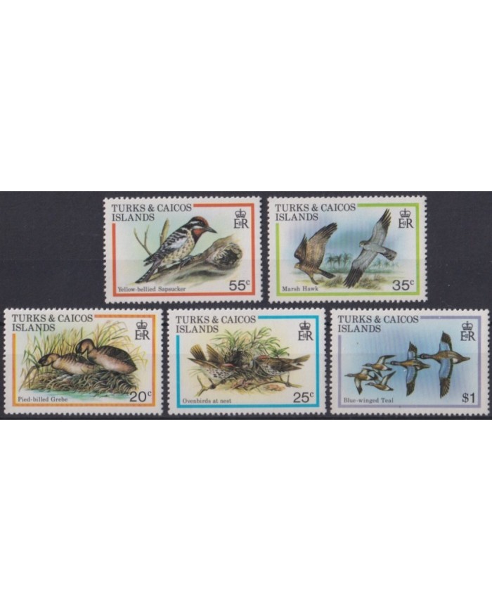 F-EX26972 TURK & CAICOS MNH 1980 BIRD OISEAUX VÖGEL AVES PAJAROS.