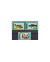 F-EX27131 ST KITTS MNH 1984 SEA MARINE LIFE FISH PECES REEF CORAL.