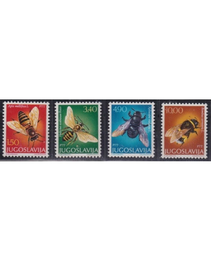 F-EX27248 YUGOSLAVIA 1978 MNH BEE ABEJAS ENTOMOLOGY INSECTS.
