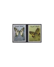 F-EX27725 GRENADA MNH 1990 BUTTERFLIES MARIPOSAS OISEAUX.