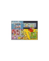 F-EX27414 MALDIVES MNH 1992 OLYMPIC GAMES BARCELONA BOXING ATHLETISM FENCING.