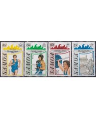 F-EX27478 SAMOA MNH 1992 OLYMPIC GAMES BARCELONA ATHLETISM BOXING.