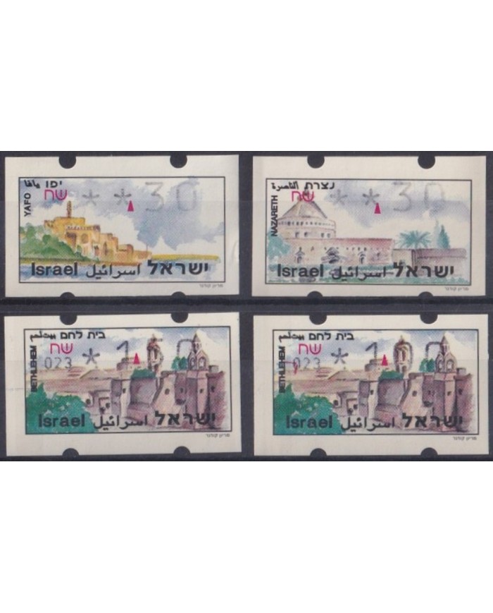 F-EX27510 ISRAEL KLUSSENDORF FRAMA 1998 YAIFO BETHLEHEM NO PHOSPH.