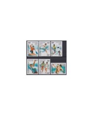 F-EX27820 CAMBODIA MNH 1992 BARCELONA OLYMPIC GAMES ATHLETISM BOXING BASKET.