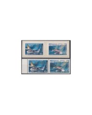 F-EX28336 UNITED NATION MNH 1982 FLAG BANDERAS SET SENEGAL SOMALIA BRAZIL SWEDEN.
