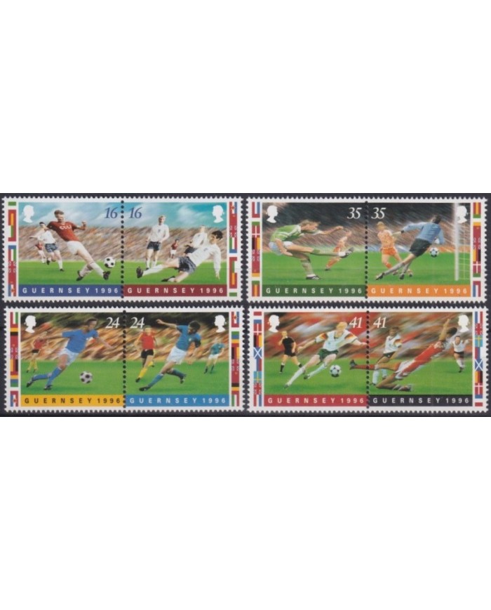 F-EX28224 GIBRALTAR MNH 1996 FRANCE SOCCER WORLD CUP FUTBOL.