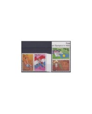 F-EX28259 PALAU MNH 1996 OLYMPIC GAMES CENT COI ATHLETISM GIMNASTICS.