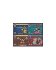 F-EX28259 PALAU MNH 1996 OLYMPIC GAMES CENT COI ATHLETISM GIMNASTICS.