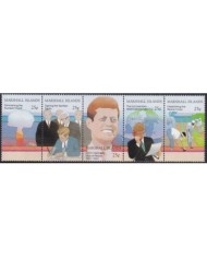 F-EX29145 MARSHALL IS MNH 1988 25 ANIV DEAD JOHN F. KENNEDY.