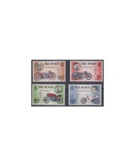 F-EX29292 ENGLAND UK MAN IS MNH 1973 GRAN PRIX MOTORCYCLING RACE MOTO.